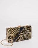 Black Gold Lorna Hardcase Clutch Bag