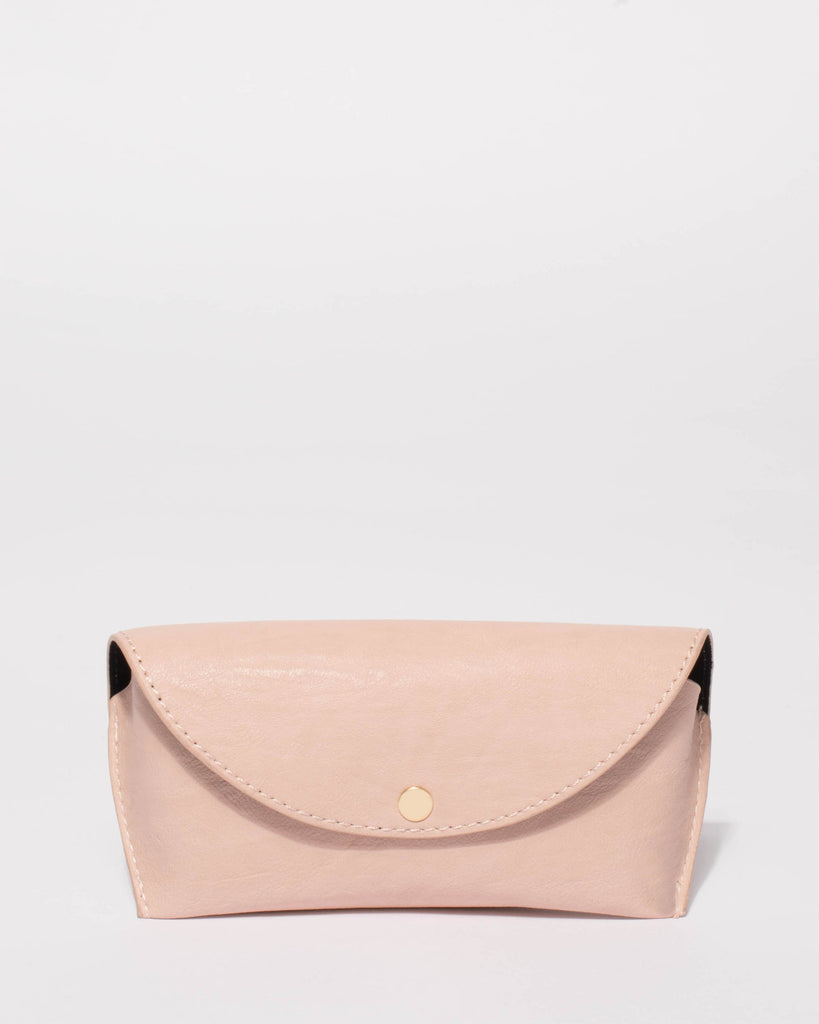 Pink Portable Glasses Case