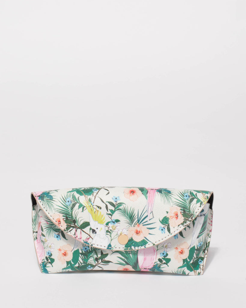 Multi Colour Cockatoo Portable Glasses Case