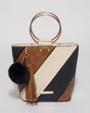 Multi Colour Emma Ring Bucket Mini Bag