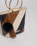 Multi Colour Emma Ring Bucket Mini Bag