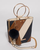 Multi Colour Emma Ring Bucket Mini Bag
