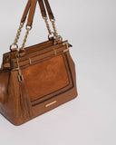 Tan Zoe Multi Tote Bag