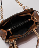 Tan Zoe Multi Tote Bag