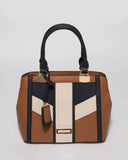Multi Colour Harper Panel Medium Tote Bag