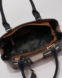 Multi Colour Harper Panel Medium Tote Bag