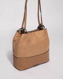 Caramel Scarlett Slouch Tote Bag