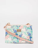 Multi Colour Parrot Double Peta Crossbody Bag