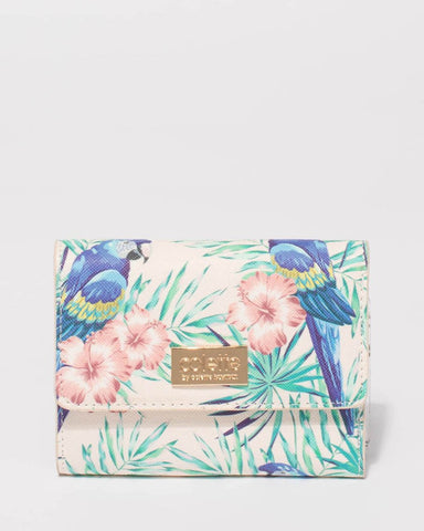 Multi Colour Parrot Diana Mini Wallet