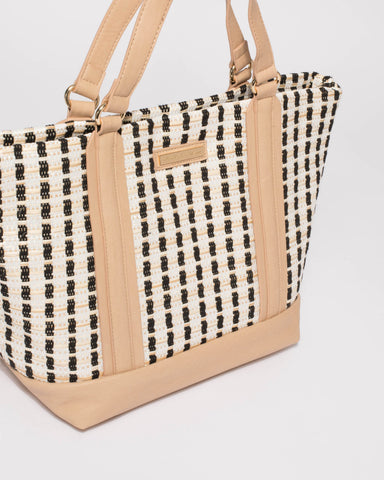 Natural Ash Large Tote Bag