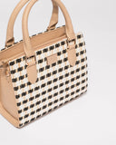 Natural Sia Weave Tote Bag