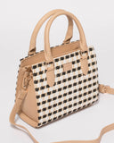 Natural Sia Weave Tote Bag