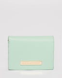 Mint Green Morgan Mini Wallet