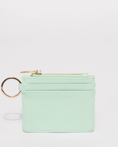 Mint Green Han Keyring Purse