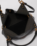 Black Camila Slouch Bag
