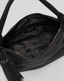 Black Natalie Slouch Tote Bag