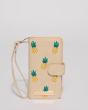 Natural Pineapple Iphone 6, 7 & 8 Plus Purse