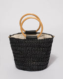 Black Keke Round Handle Mini Bag