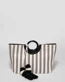 Monochrome Hazel Large Beach Tote