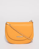 Yellow Sadie Saddle Bag