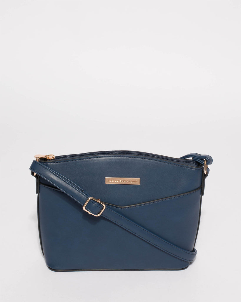 Blue Ashlynn Small Crossbody Bag