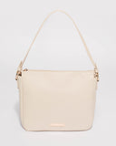 Ivory Lucy Shoulder Strap Tote Bag