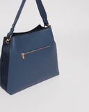 Blue Sienna Slouch Tote Bag