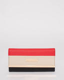 Red Natalie Plate Wallet