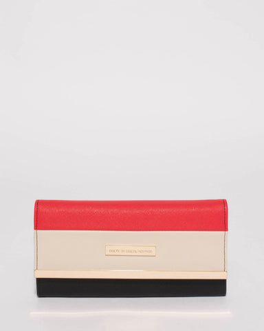Red Natalie Plate Wallet