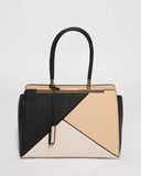 Multi Colour Ruby Panel Tote Bag