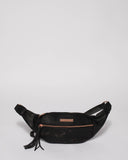 Black Taylor Punchout Belt Bag