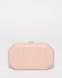 Pink Liv Hardcase Clutch Bag