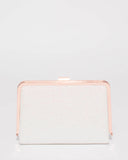 Ivory Lucille Clutch Bag
