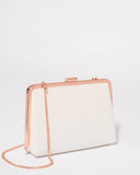 Ivory Lucille Clutch Bag