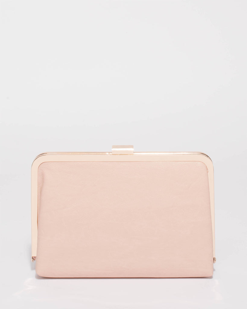 Pink Lucille Clutch Bag