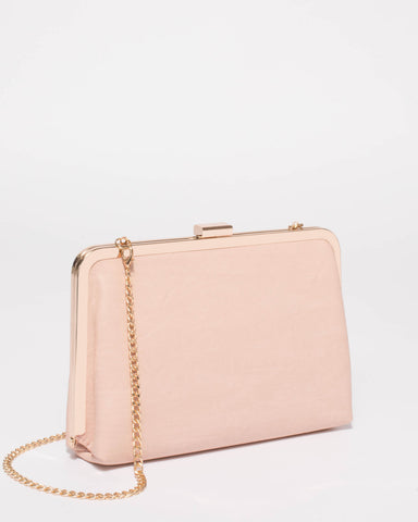 Pink Lucille Clutch Bag
