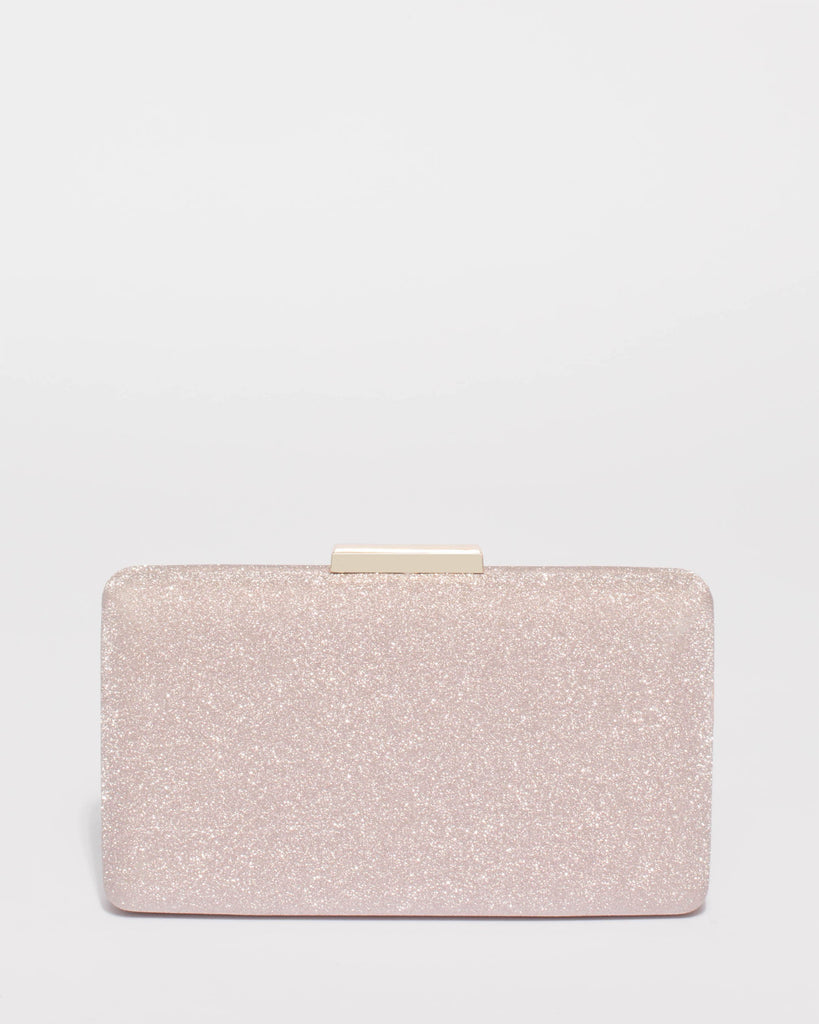 Lilac Callie Hardcase Clutch Bag