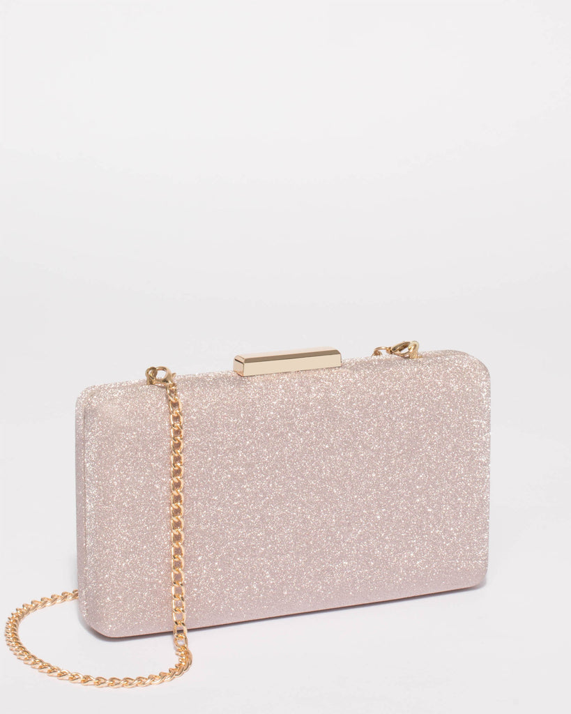 Lilac Callie Hardcase Clutch Bag