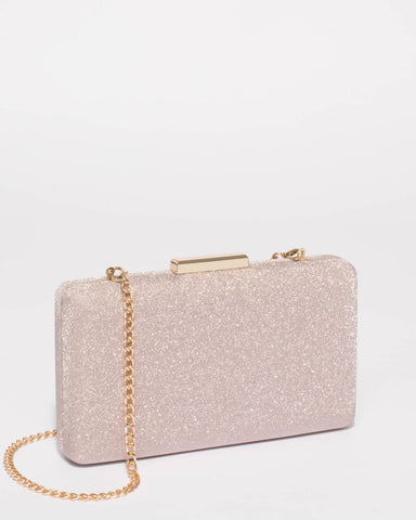 Lilac Callie Hardcase Clutch Bag