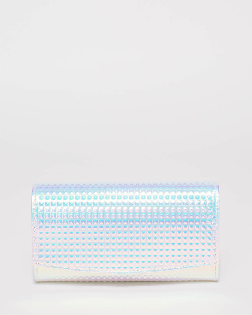 Hologram Lizzie Eve Clutch Bag