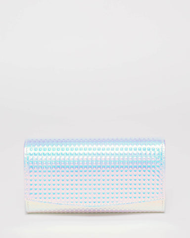 Hologram Lizzie Eve Clutch Bag