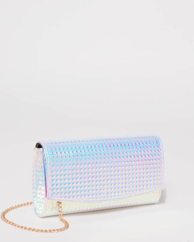 Hologram Lizzie Eve Clutch Bag
