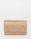 Gold Kira Evening Clutch Bag