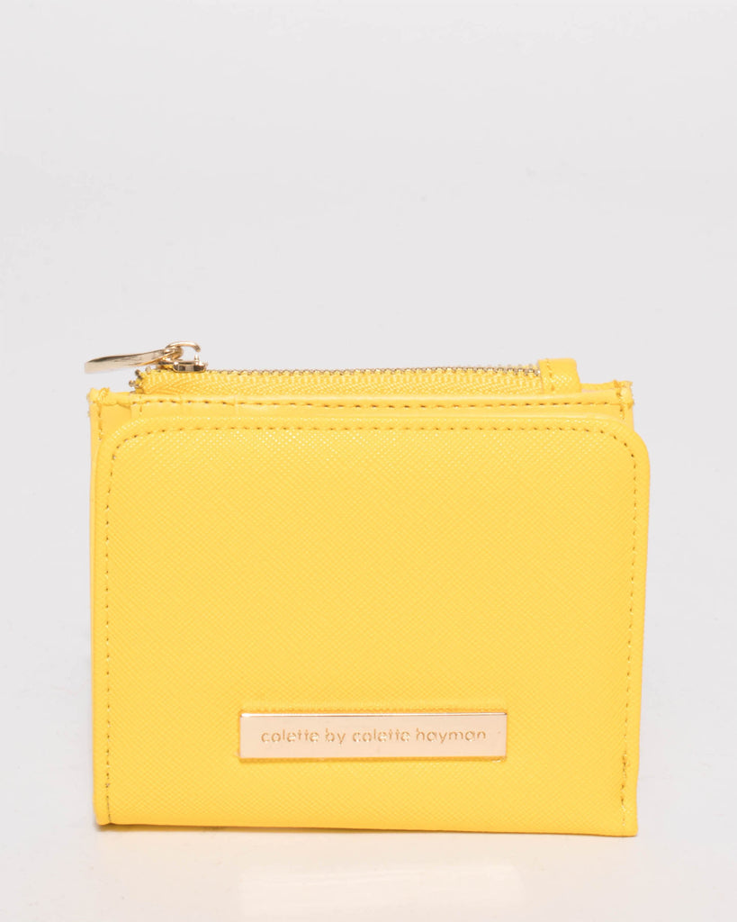 Yellow Han Mini Wallet