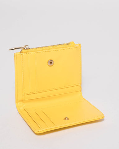 Yellow Han Mini Wallet