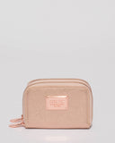 Rose Gold Debbie Zip Purse