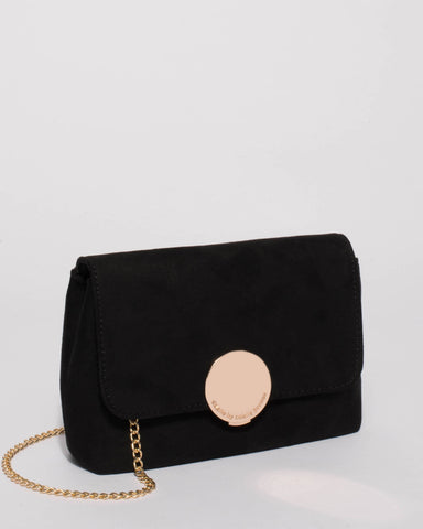 Black Velvet Maggie Crossbody Bag