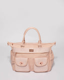 Pink Aztec Baby Travel Bag