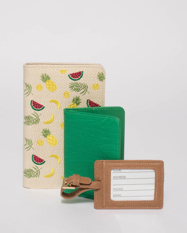 Multi Colour Tutti Fruity Travel Pack