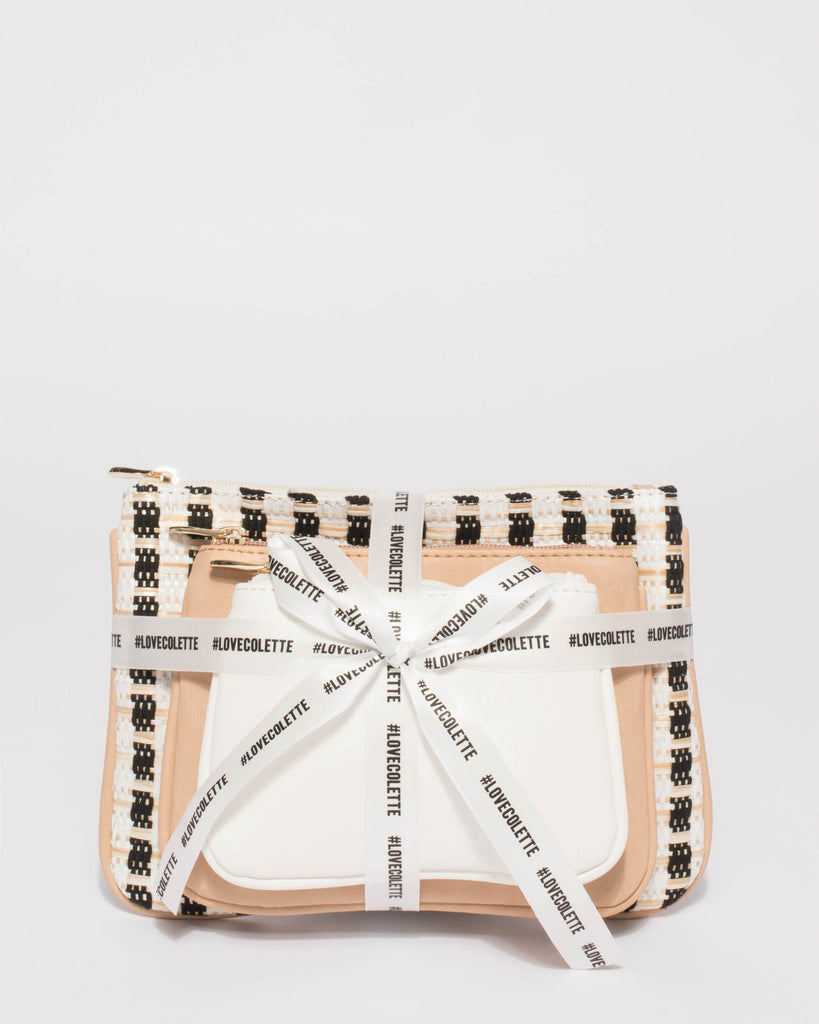 Natural Weave Purse Gift Set